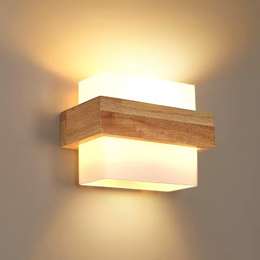 Applique murale en verre