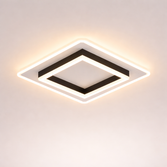 Plafonnier carré LED